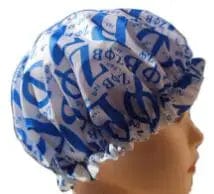 ZETA Newest Custom Elastic Fit All Organization Delta Sigma Thetaa Alpha Ka Alpha Sorority Waterproof Hat Zeta Phi Beta Shower Cap