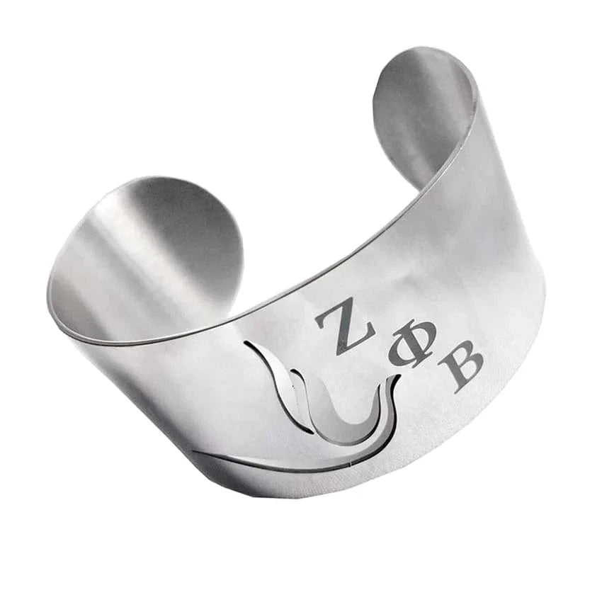 zeta phi beta Drop shopping Greece Greek Sorority  Custom Name Zeta Phi Beta Logo Stainless Steel Bangle Bracelet accessories Jewelry
