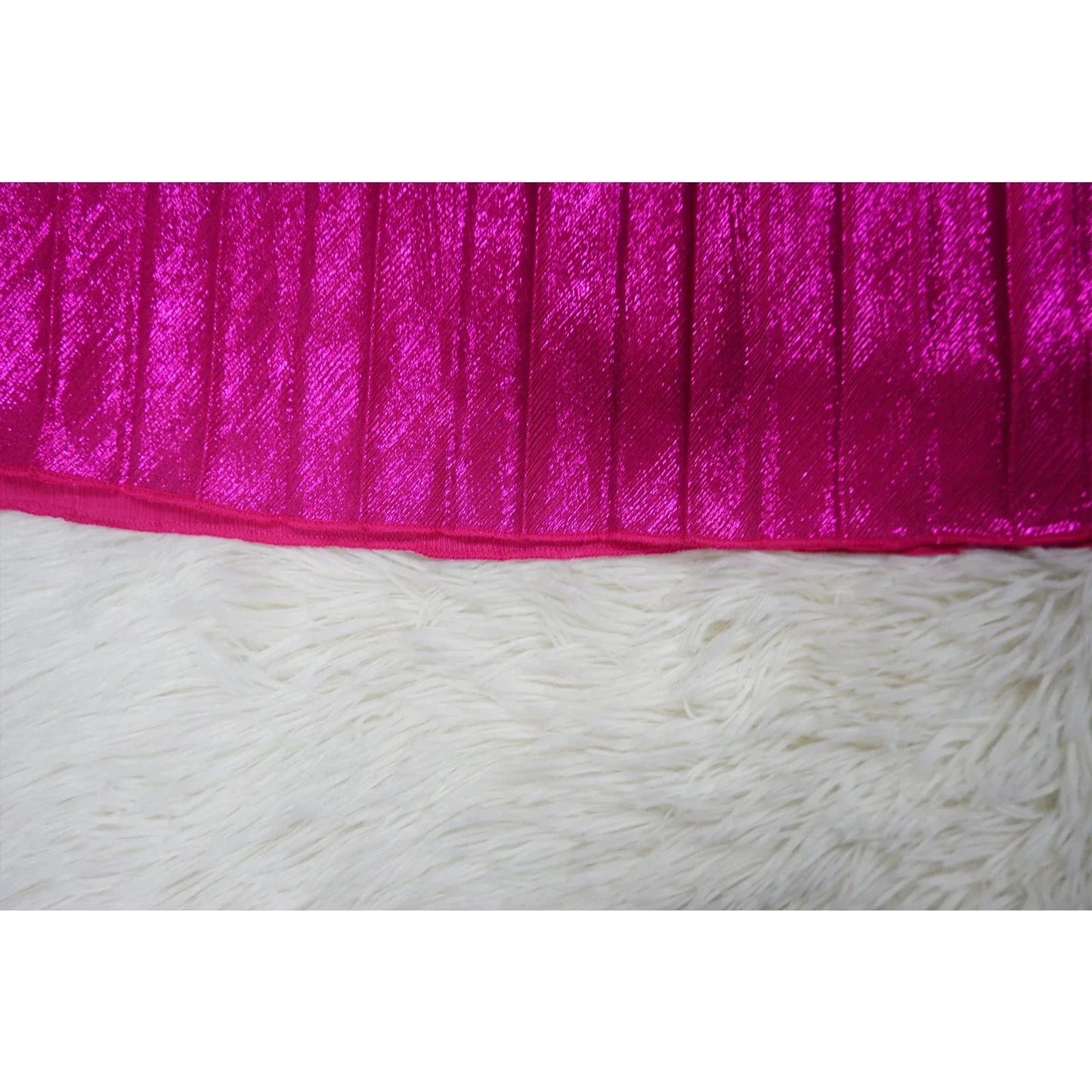 ZHEZHE 2024 New Fashion Solid Color High Waist Pleated Slit Skirt Women Midi Maxi Dress