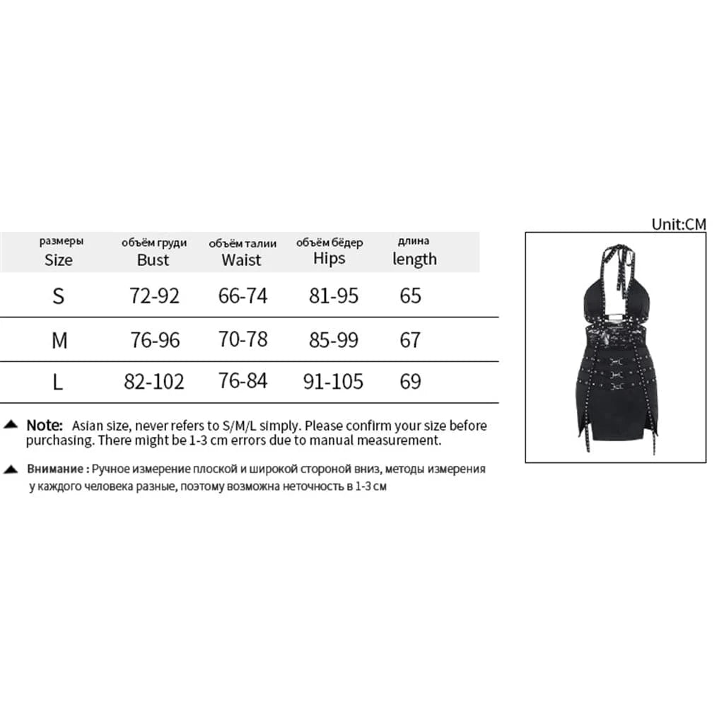ZHEZHE New 2024 Summer Elegant Boutique Halter Sleeveless Mini Dress Rivet Hollow Out Women's Party Nightclub Dresses