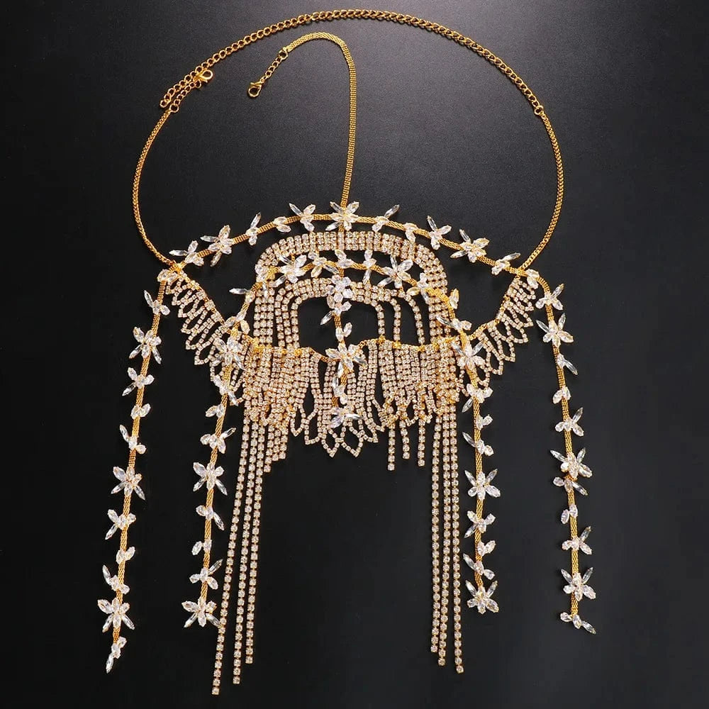 Zircon Butterfly Fringe Hair Accessory Luxury Headwear for Bridal Jewelry Fashion Hair Jewelry for Women