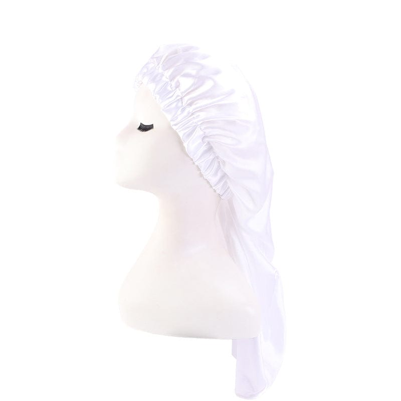 1 Custom Luxury Extra Large Long Braid Bonnet Designer And Durags Satin Adjustable Double Layer Sleeping Caps For Women