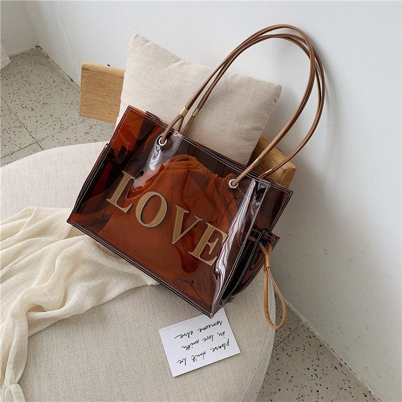 1 Professional standard clear bags women handbags design clear jelly bag