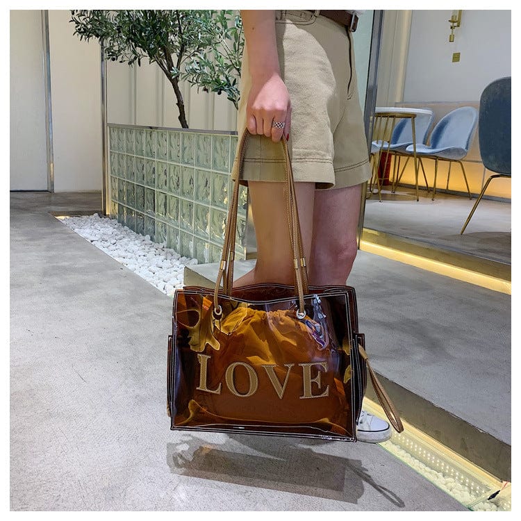 1 Professional standard clear bags women handbags design clear jelly bag