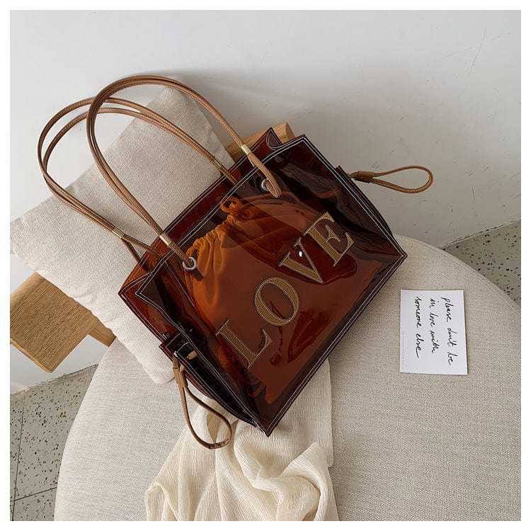 1 Professional standard clear bags women handbags design clear jelly bag