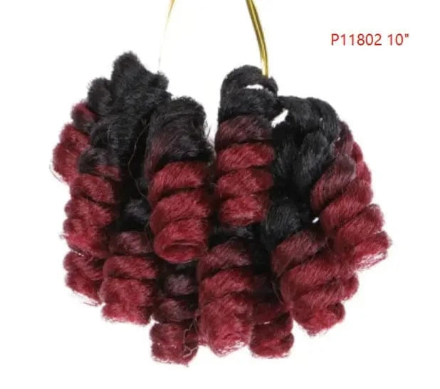 10 Inches / P11802 FH Wholesales crochet braids hair heat resistant synthetic hair braid crochet expressions