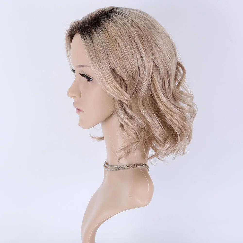 10 Inches / Picture Color High Quality Bob Mono Top Wigs