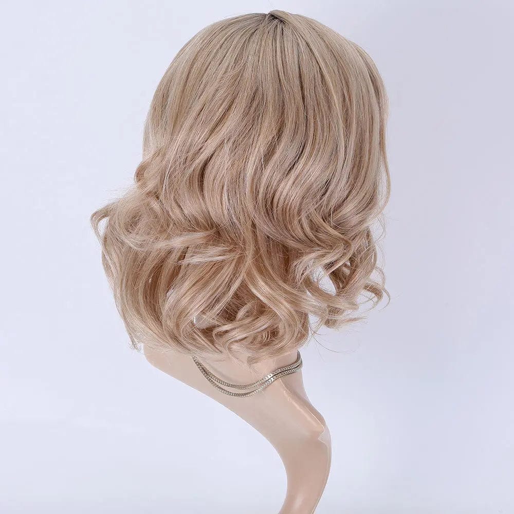 10 Inches / Picture Color High Quality Bob Mono Top Wigs