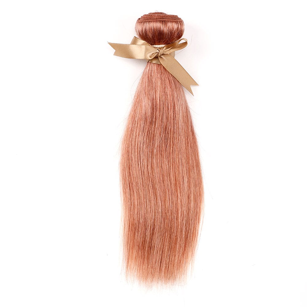 10 Inches / PINK 8 Wholesale 8inches to 28inches Human Mink Brazilian Hair bundles Straight Hair Cuticle Aligned machine double weft hair extension
