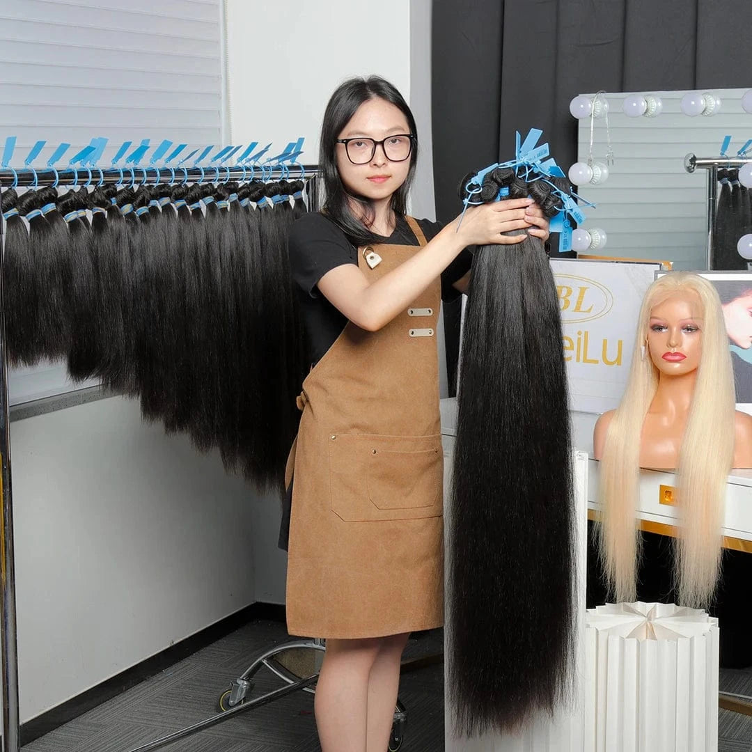 100% Virgin peruvian hair bundles wholesale, human hair weaves bundles peruvian and brazilian human hair in ho chi minh vietnam