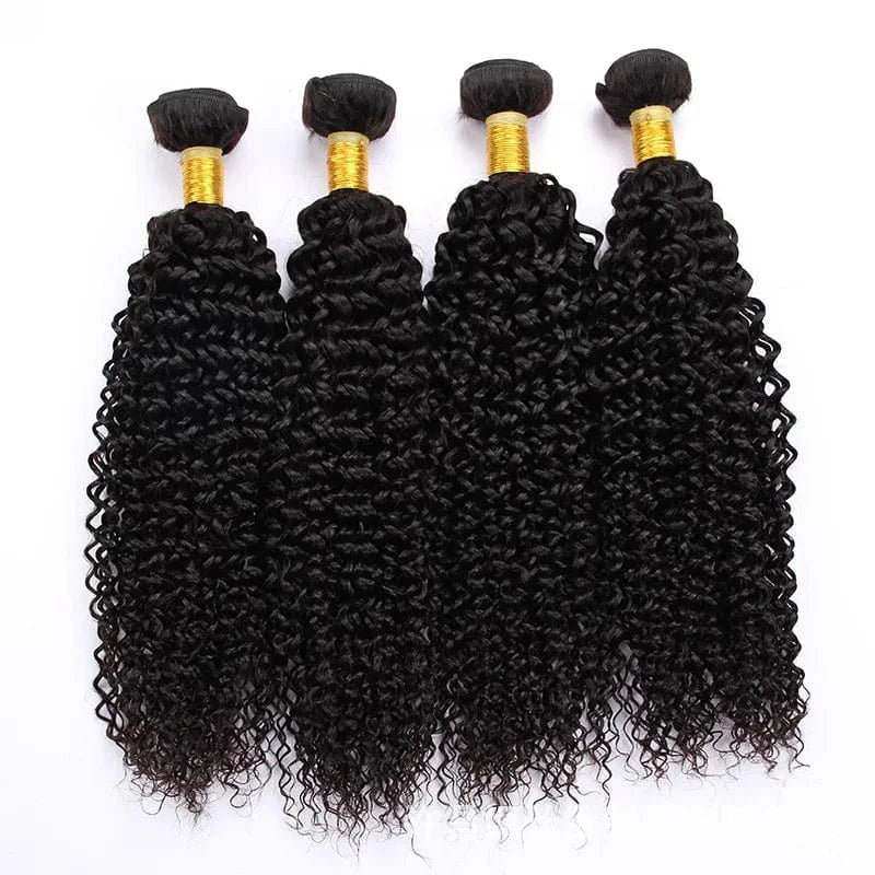 10A Jerry Curly Bundles Cheap Virgin Brazilian Cuticle Aligned Human Hair