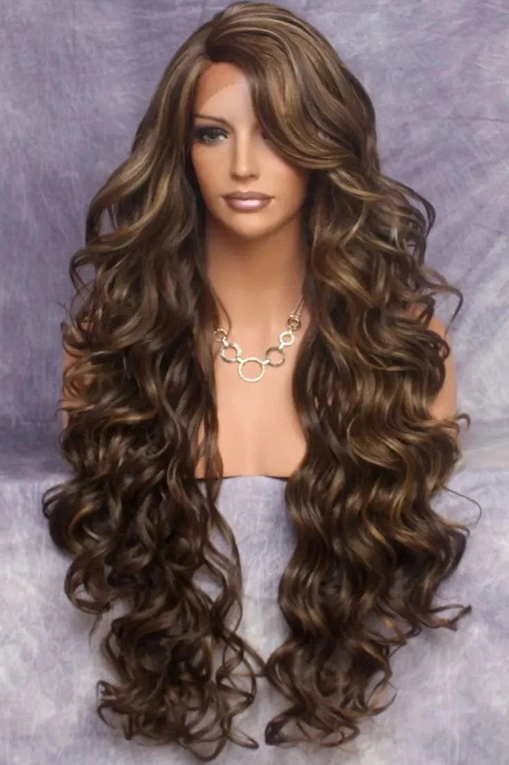 10A Wholesale Pre Plucked Curly Lace Front Wigs with Baby Hair Transparent Frontal 13x6 Cuticle Aligned Raw Human Hair Wigs