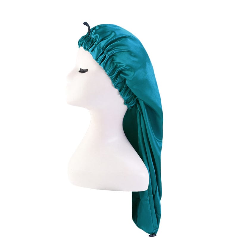 12 Custom Luxury Extra Large Long Braid Bonnet Designer And Durags Satin Adjustable Double Layer Sleeping Caps For Women