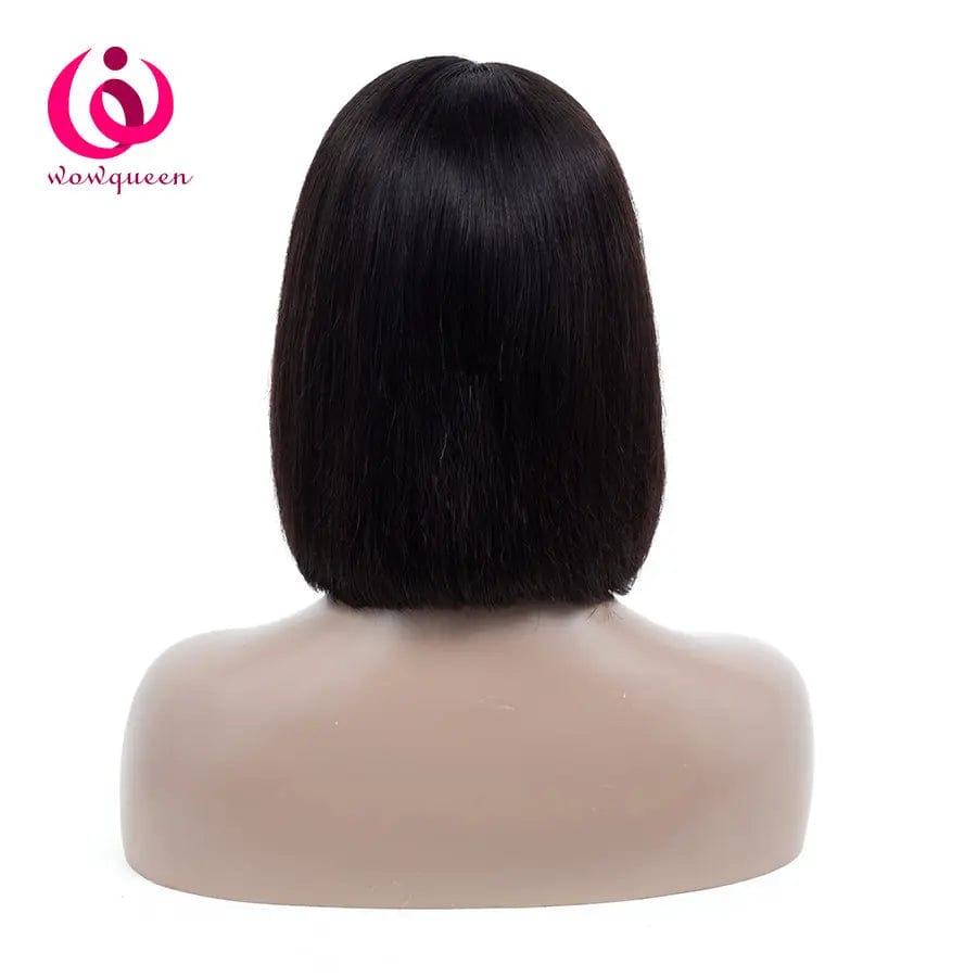 12 Inches / 1b color 150%density Brazilian short hd 13*4 lace front bob wigs