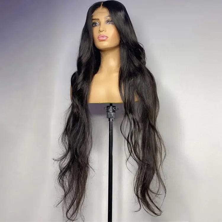 12 Inches / Black 34 Inch 40 Inch Long Hair Body Wave Wig