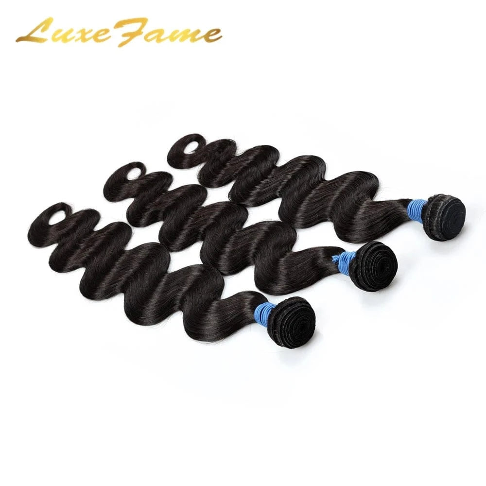 12 Inches / Black Wholesale 10a grade raw virgin natural color body wave remy hair bundles