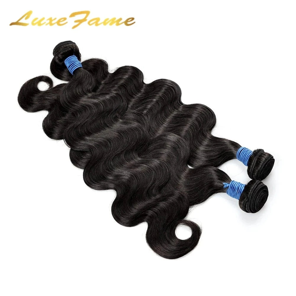 12 Inches / Black Wholesale 10a grade raw virgin natural color body wave remy hair bundles