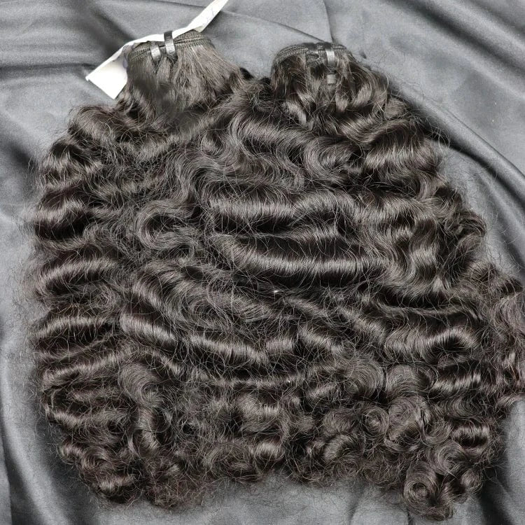 12 Inches / Burmese Curly Hair Bundles Wholesale cuticle aligned hair raw vietnamese Burmese Curly Hair Bundle Raw one donor raw hair bundles