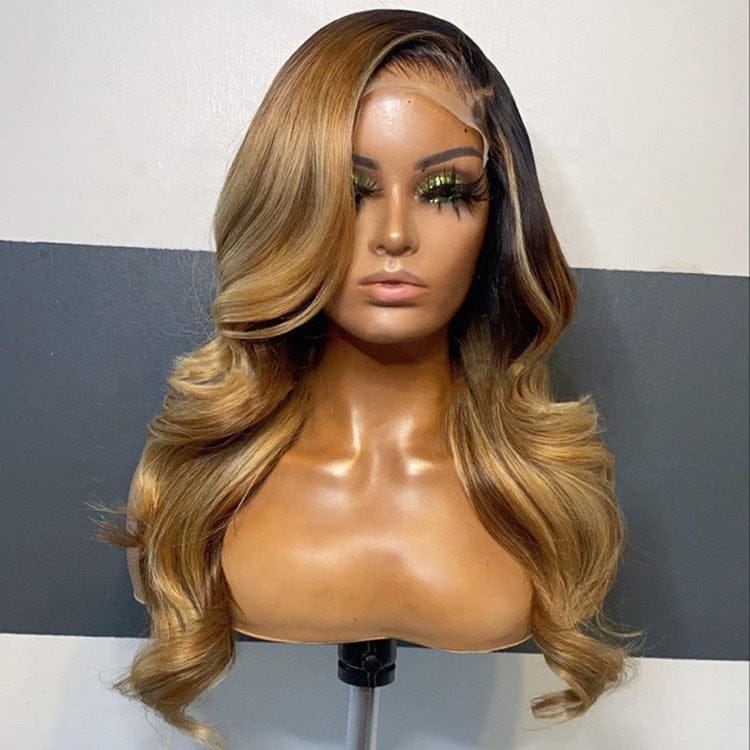 12 Inches / Color 21 Pre Plucked 12A Burgundy Color #99J Exotic Loose Wave Cambodian Remy Human Hair HD Lace Frontal Wigs