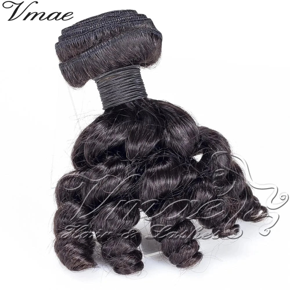 12 Inches / fumi VMAE Brazilian 10 to 24 inch Natural 100g Deep Wave Weft unprocessed Deep Curly human Virgin Weave Bundles raw Hair Extension