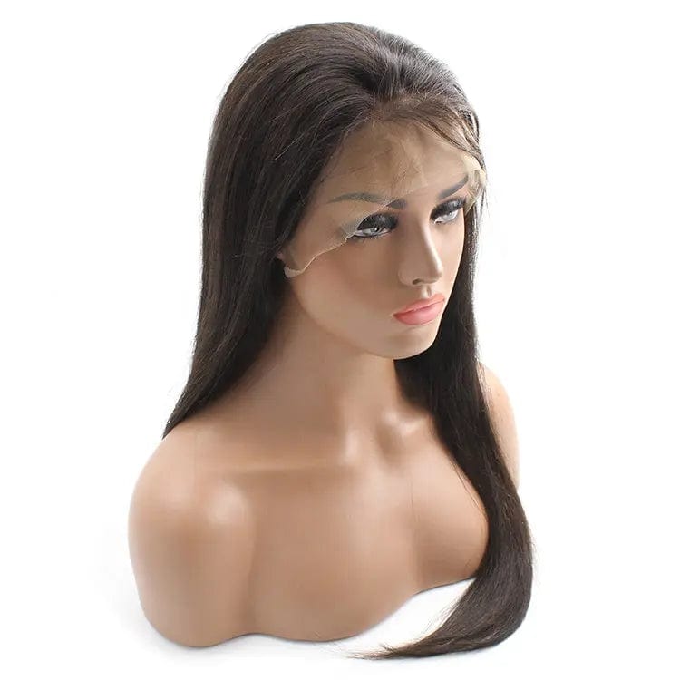 12 Inches / natural color 2022 12 inches Short Lace Frontal Wig