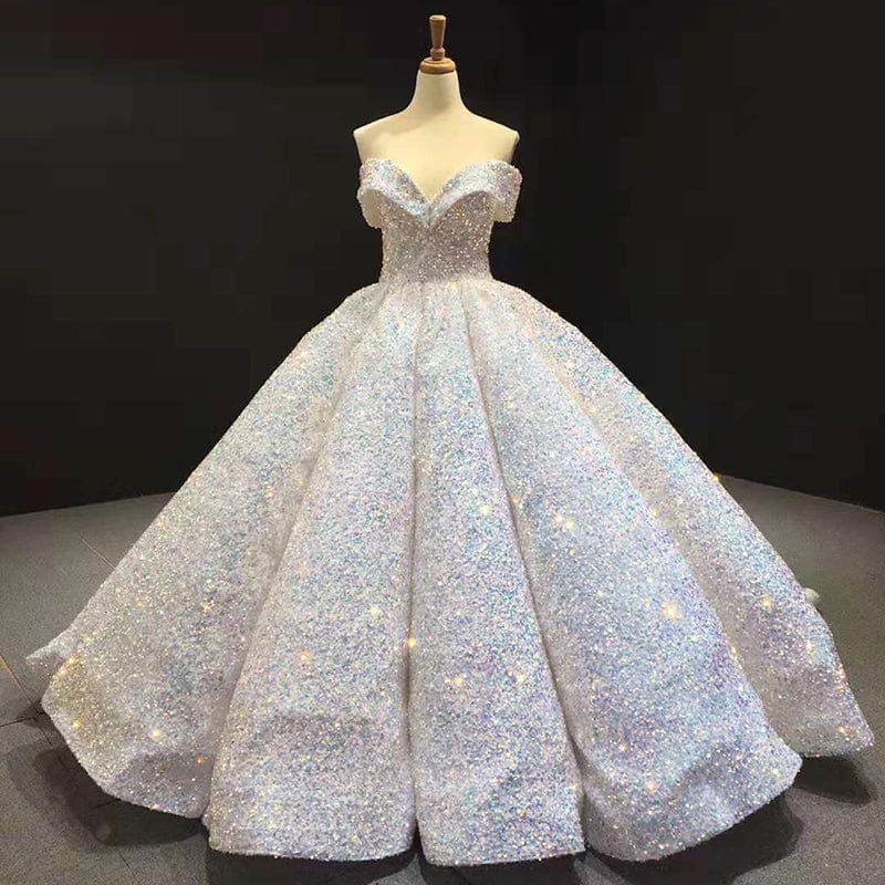 12 / Ivory RSM66991 high quality v neck off shoulder prom dresses dubai evening gowns dresses turkey