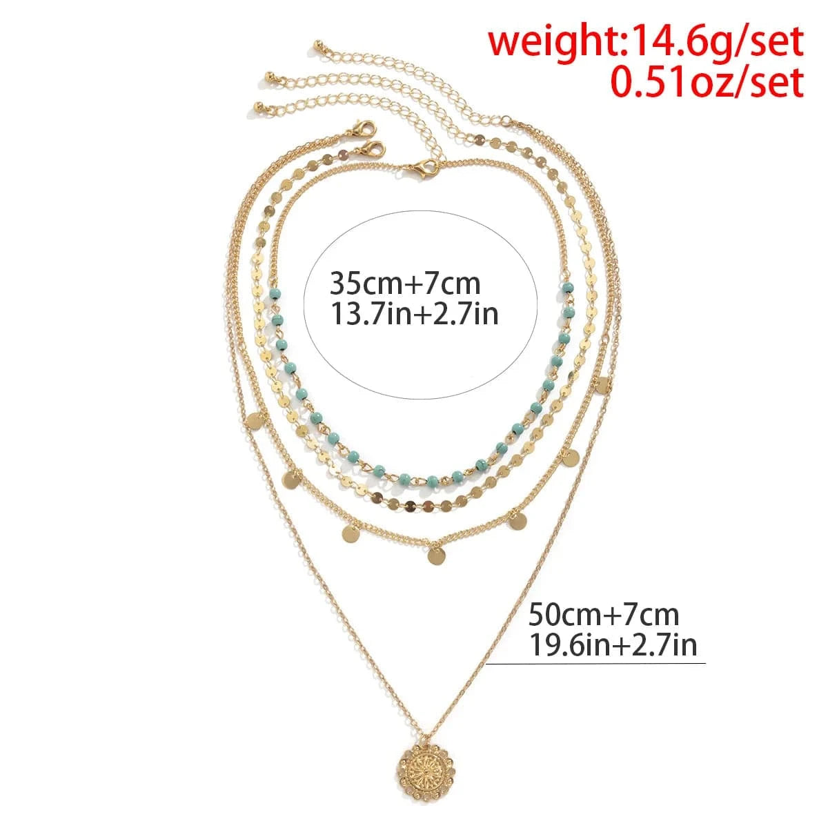 13+19 inches / 1 Drop shopping necklaces charm gold  jewelry sets quality natural turquoise alloy jewelry for women