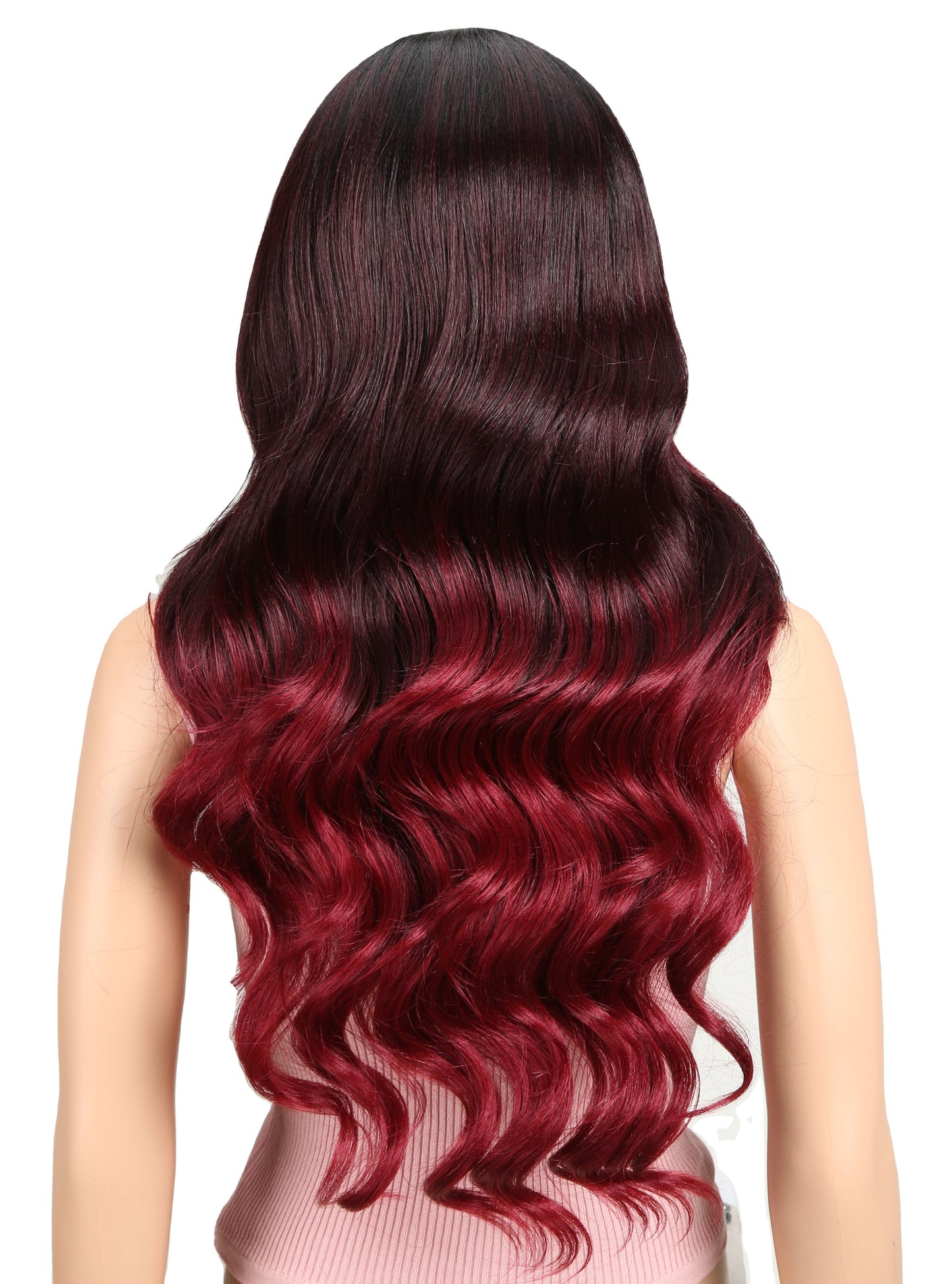 13*4 lace body wave wig sleek wholesale high temperature blond ombre heat resistant body wave lace front wig Synthetic Hair Wigs