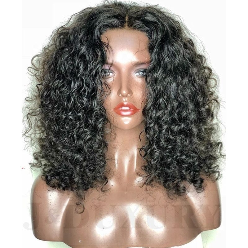 13*6HDnatural unprocessed remy virgin raw indian hair full lace wig wholesale cheap kinky curly  hair human hair full lace wig