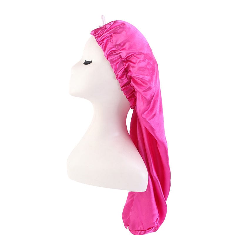 13 Custom Luxury Extra Large Long Braid Bonnet Designer And Durags Satin Adjustable Double Layer Sleeping Caps For Women