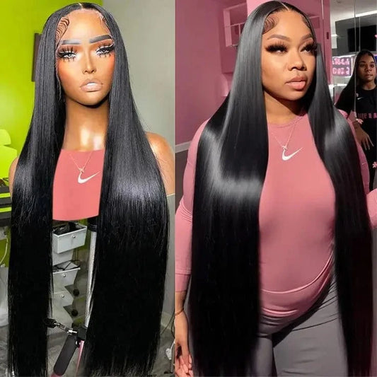 13x4 Brazilian Natural Bone Straight Human Hair Wig 100% Virgin Human Hair wholesale vendors virgin hair wigs