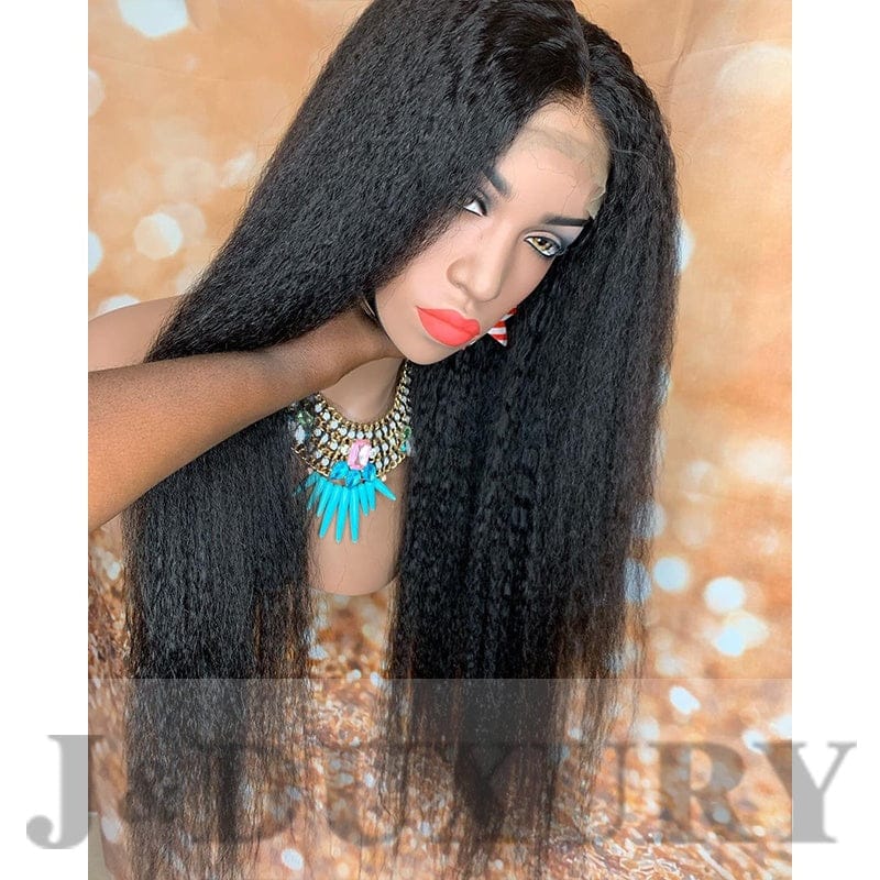 13x4 HD transparent lace front wigs cheap hair vendor kinky straight top grade human hair 4x4 , 5x5 HD lace closure wigs