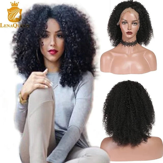 13x4 Premium Quality human hair wigs 10A Brazilian Human Hair Curly Full Lace Wigs