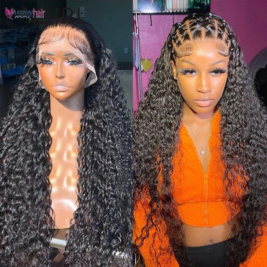 13x6 HD Glueless Curly Brazilian Lace Front Wig