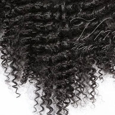 14 Inches / 100g 3C VMAE Malaysia Indian Short Afro 3A 3B 3C 4A 4B 4C Curly Raw Virgin Horse Hair Drawstring Ponytail Hair Extension For African