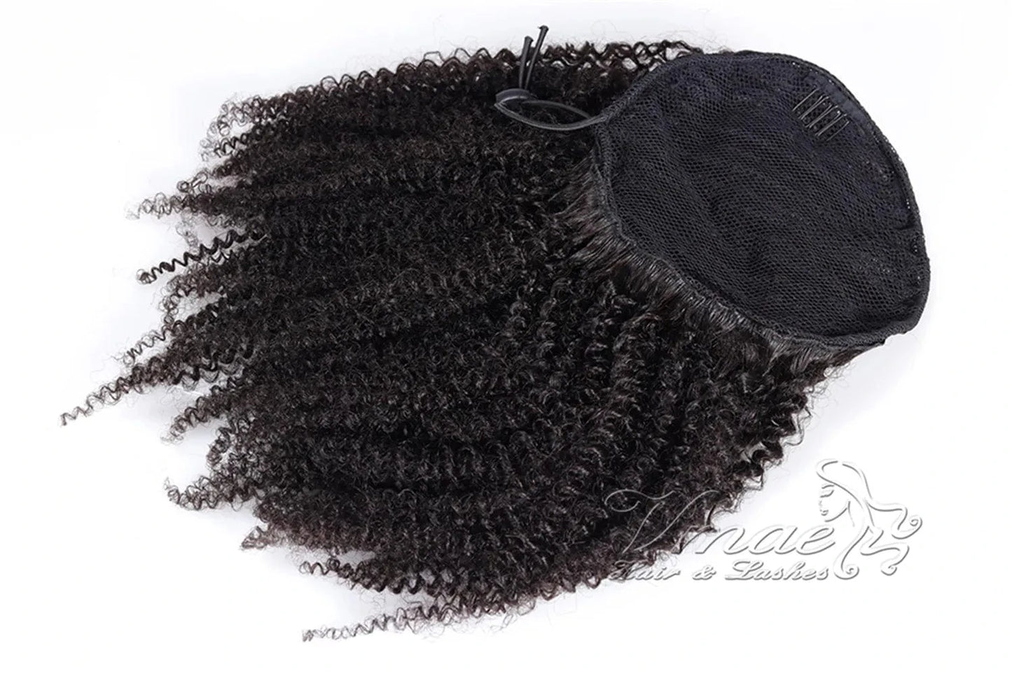 14 Inches / 100g 4C VMAE Malaysia Indian Short Afro 3A 3B 3C 4A 4B 4C Curly Raw Virgin Horse Hair Drawstring Ponytail Hair Extension For African