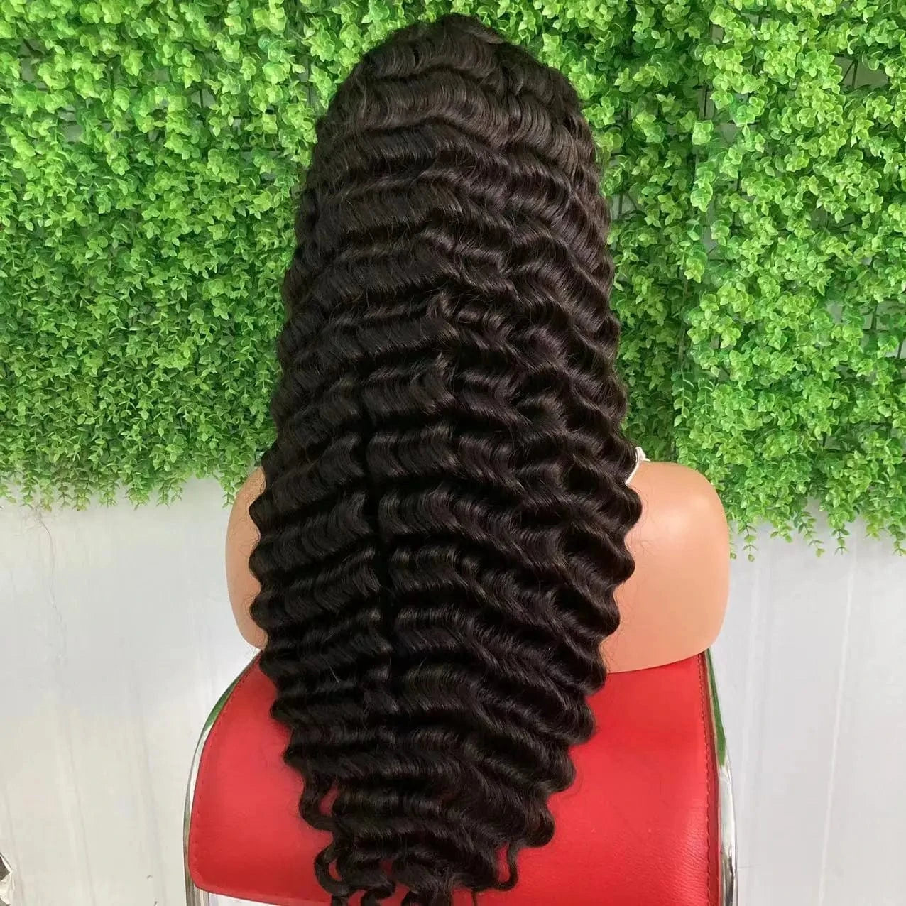 14 Inches / Black Wholesale Raw Brazilian Virgin Loose Deep Wave Wig 5x5 hd lace closure Human Hair  for Black Women Pre Plucked Lace Front Wig