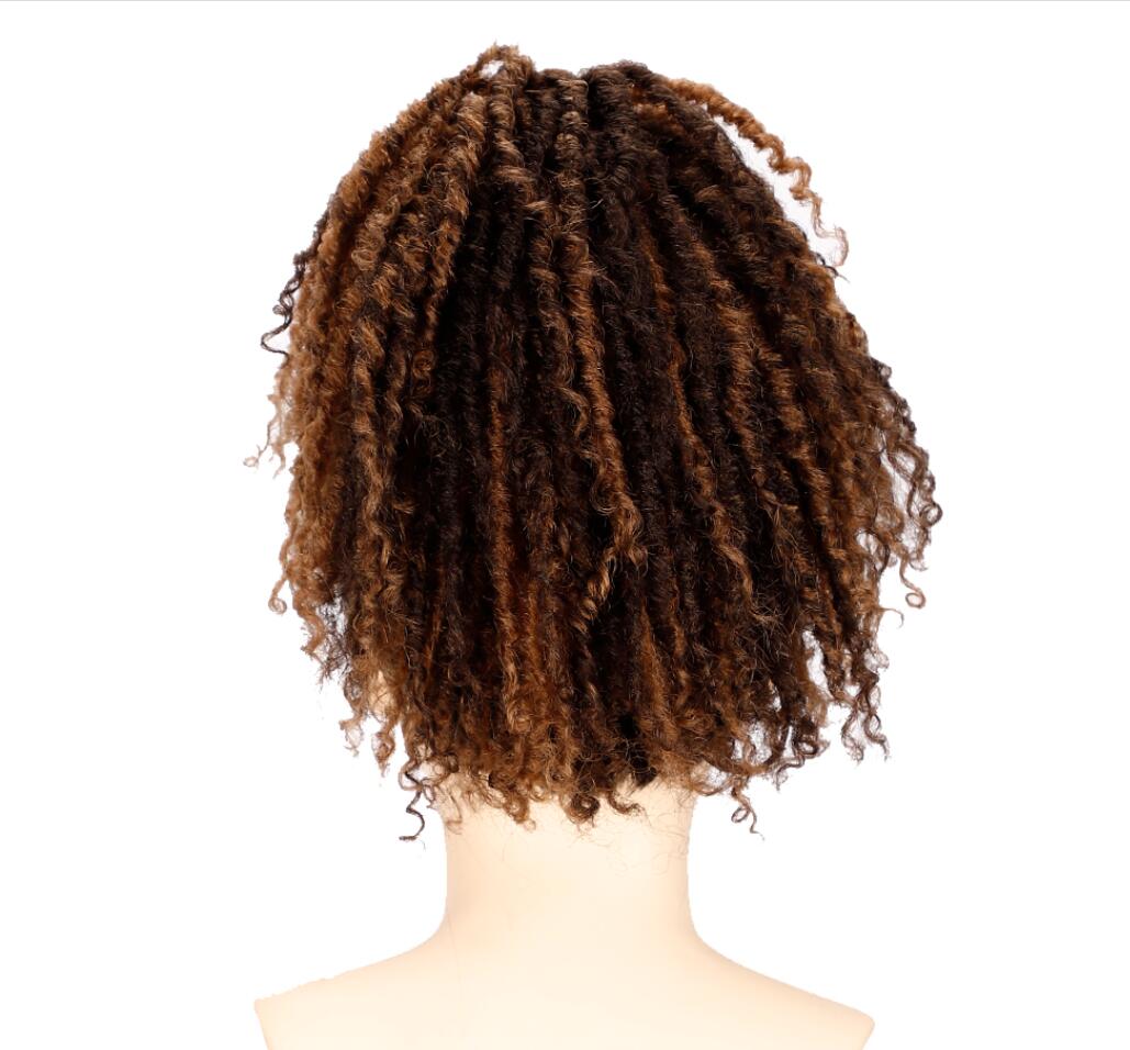 14 Inches / P4/5/27 sleek top quality wholesale cheap long kinky curl elastics ties clip ladies ponytail hair piece for women synthetic extensions