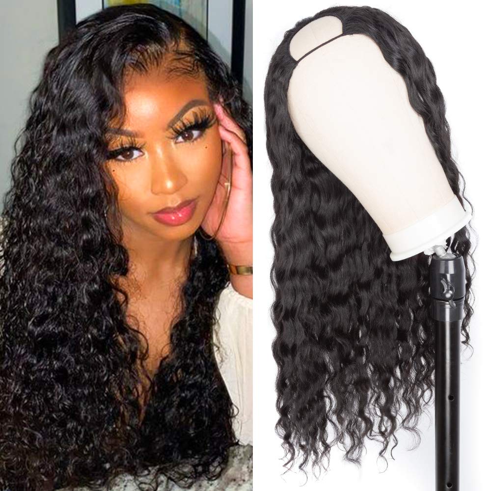 14 Inches / U Part Lace Wig Malaysian Hair Hd 360 Lace Wigs ,Top Quality Mink Brazilian Hair Transparent 360 wigs, Soft Human Hair Thin 360 Lace Frontal Wig