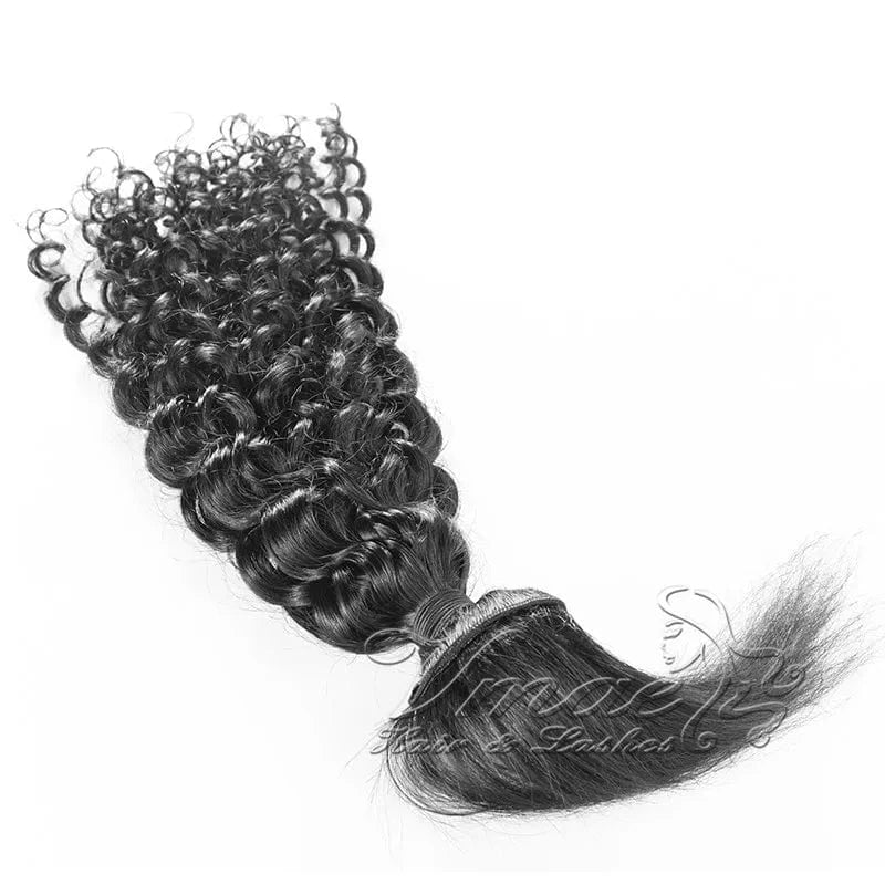 14 Inches / water wave VMAE Brazilian Virgin Kinky Curly 3A 3B 3C 4A 4B 4C Natural Black unprocessed Soft Cuticle Aligned Braid In Bundles Human Hair