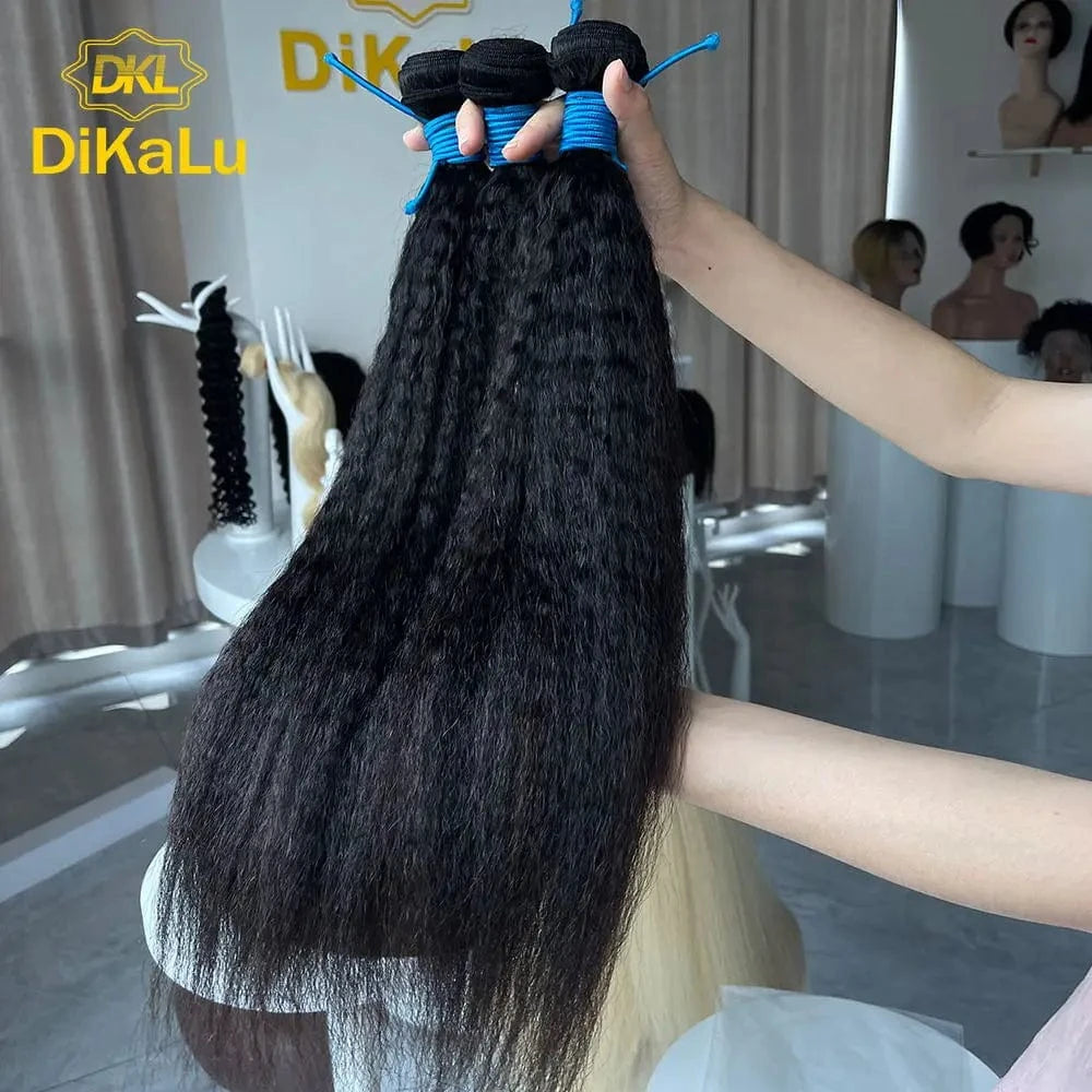 14 Inches / YAK Body Wave Human Hair Bundle Extension With HD Lace Closure 4x4 Wholesale 12a Brazilian Cuticle Aligned Raw Virgin Hair Supplier