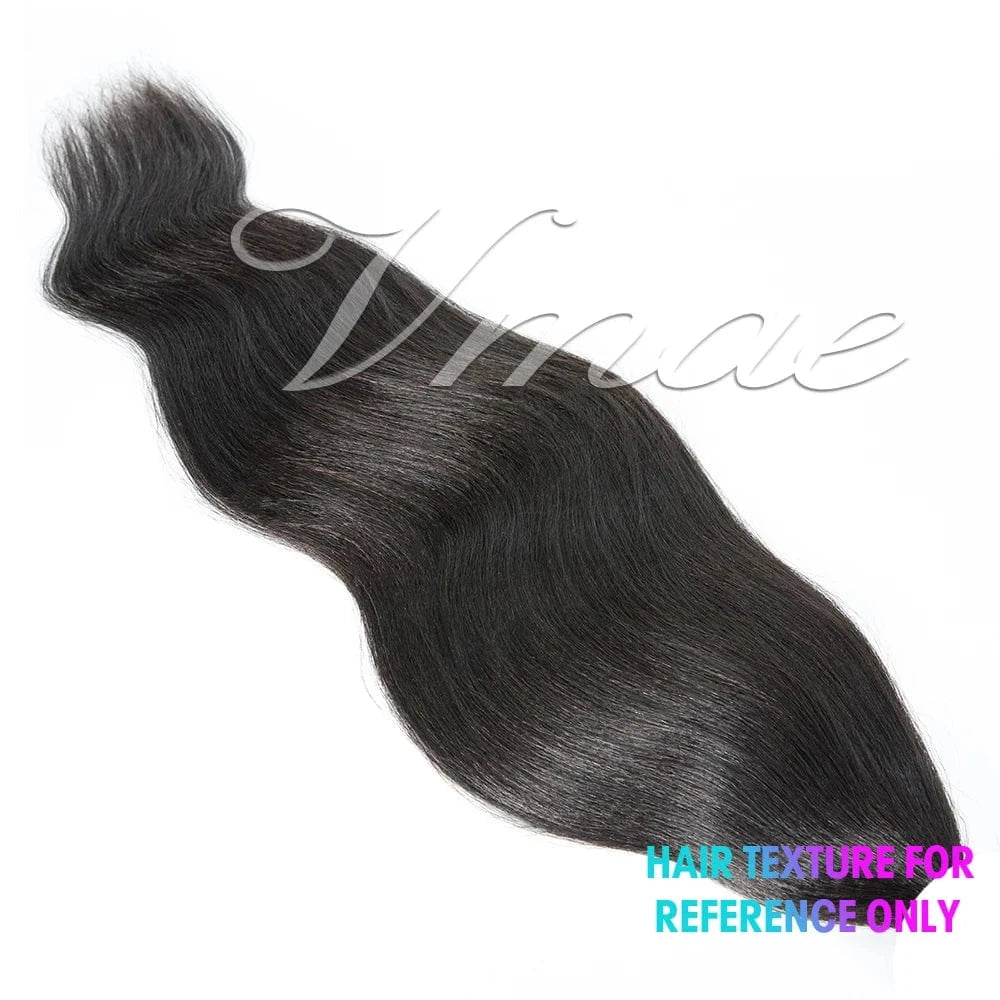 14 Inches / Yaki 100g VMAE Brazilian Hair Natural Color 100g Body Wave Yaki Loose Wave Double Drawn Human Hair Micro Beads