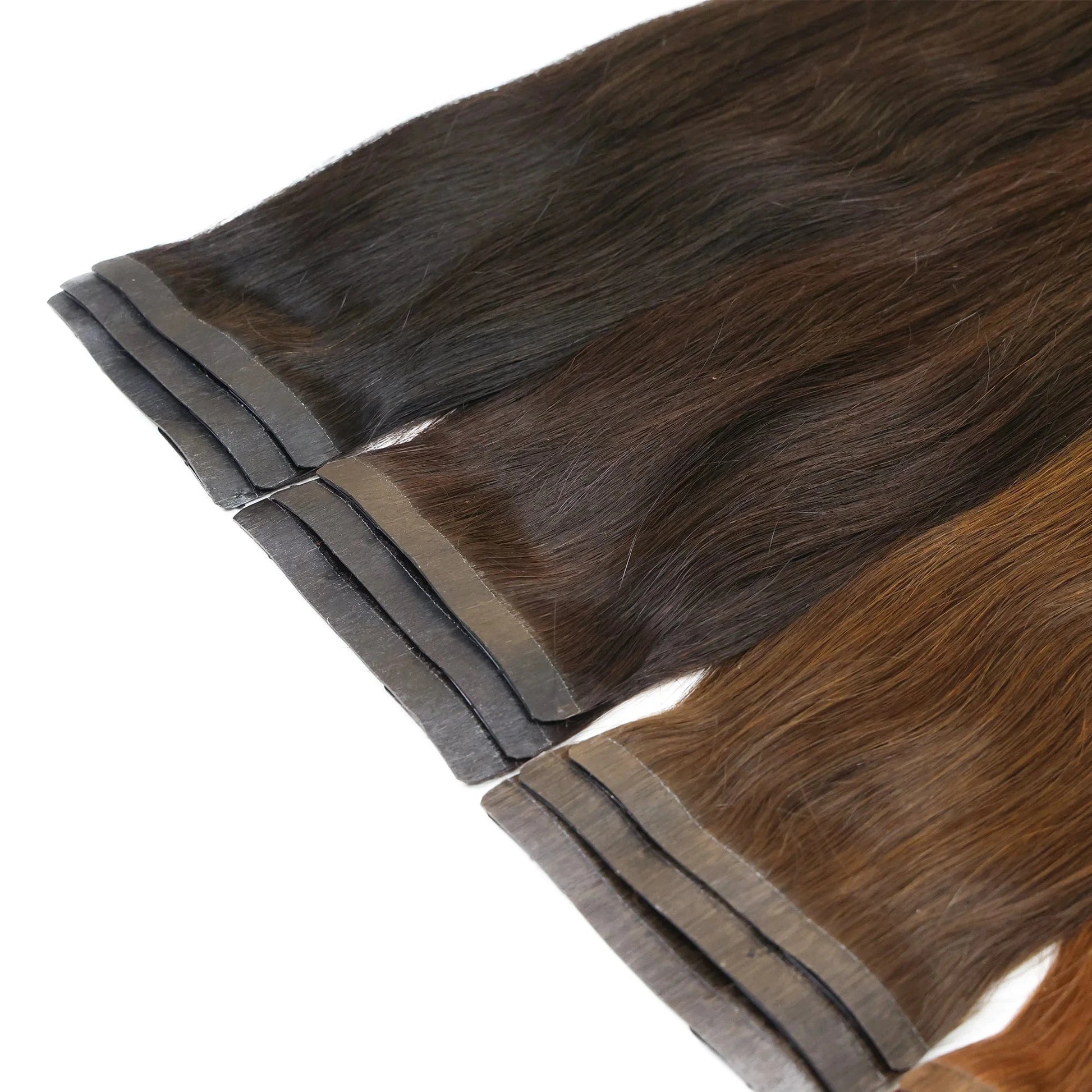 15A seamless clip in hair extension 100% human Pu clip ins hair extensions un- processing  Double Drawn Real Raw hair