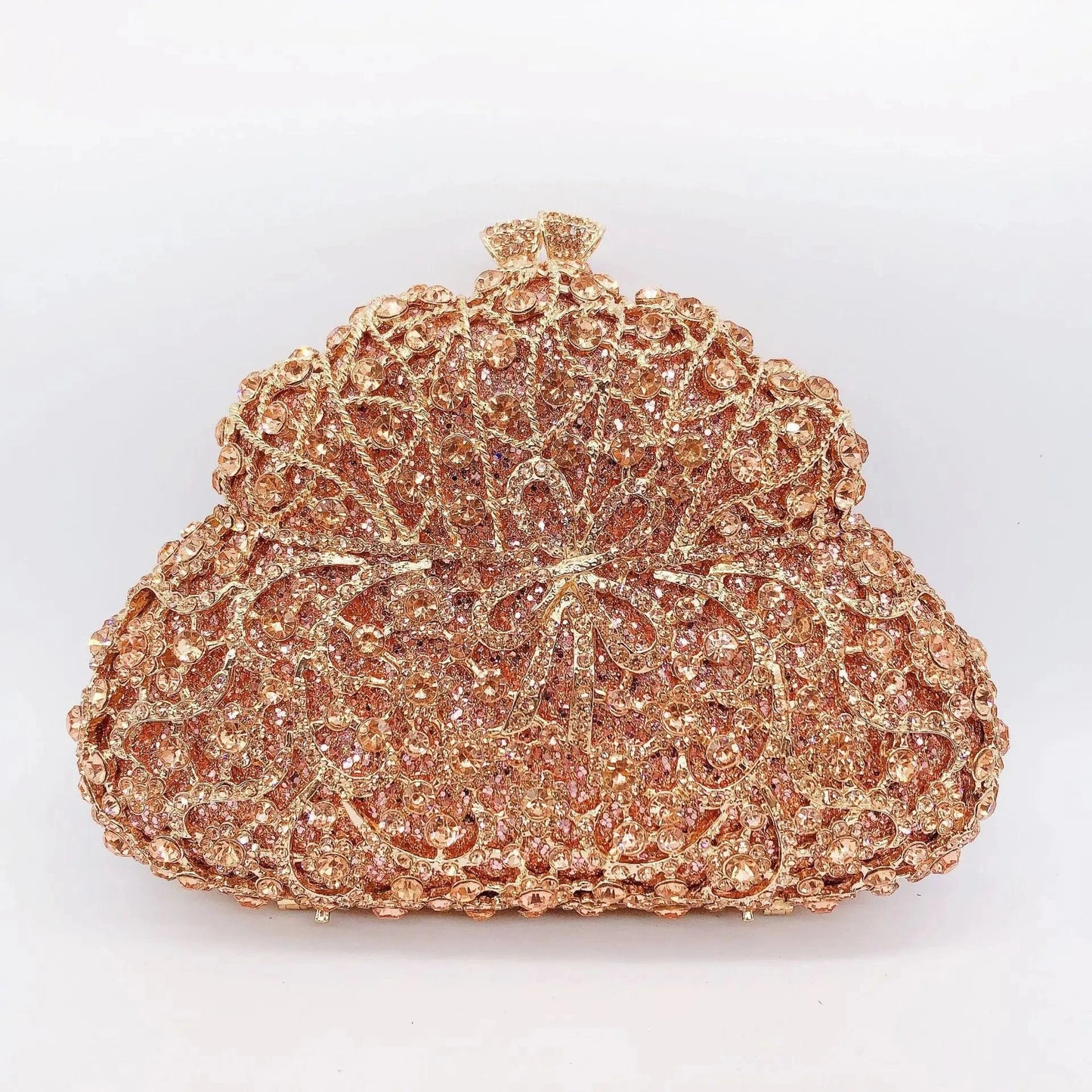 16*16*5cm / Style 2 Multicolor Rhinestone Women Evening Clutch Pearl Purse Bridal Sparkly Diamond Bag Crystal Wedding Prom Handbags