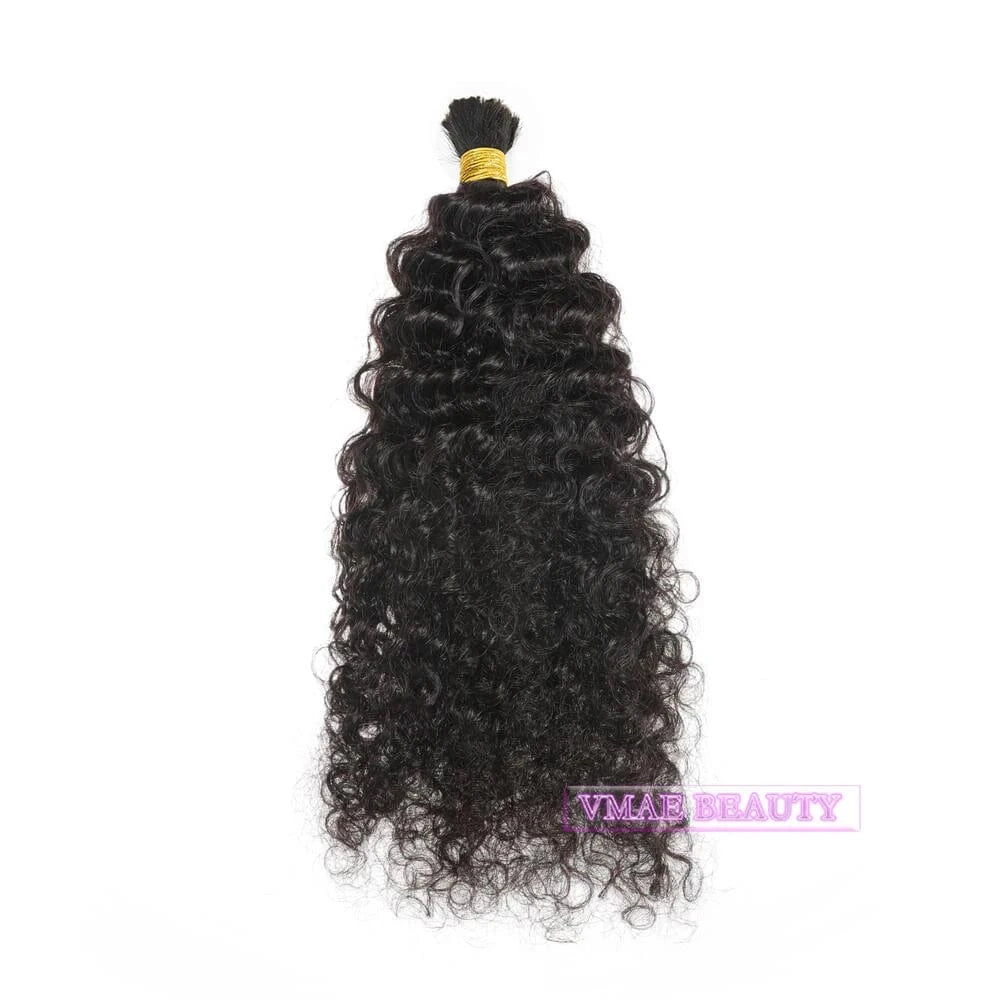 16 Inches / 3C VMAE Raw Virgin Cuticle Aligned 3A 3C 4A 4B 4C Curly Human Braiding Hair Bulk no Weft Afro Kinky Bulk Human Hair