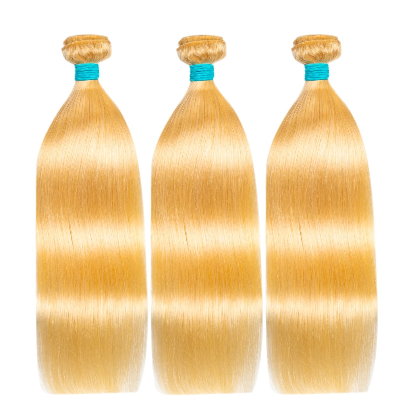 16 Inches / straight Top selling blonde virgin human hair 613 bundles, Brazilian virgin human 613 blonde hairHuman hair extension blonde Hair