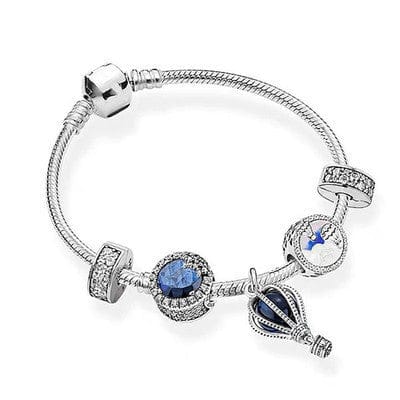 16cm / 8 S925 Sterling Silver Bracelet Pand0r0