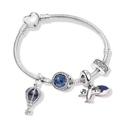 17cm / 11 S925 Sterling Silver Bracelet Pand0r0