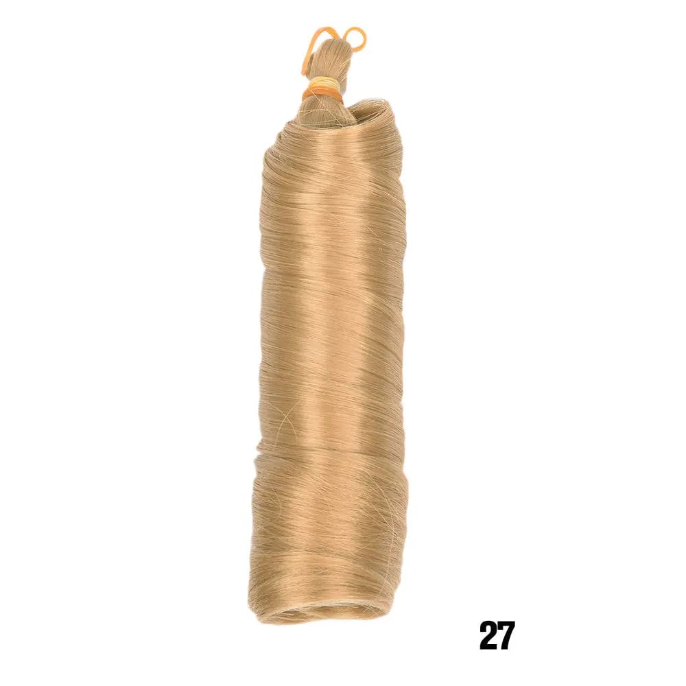 18 Inches / 26 For black people wholesale african women spanish spiral french curl braids crochet extension ombre synthetic curly braiding hair