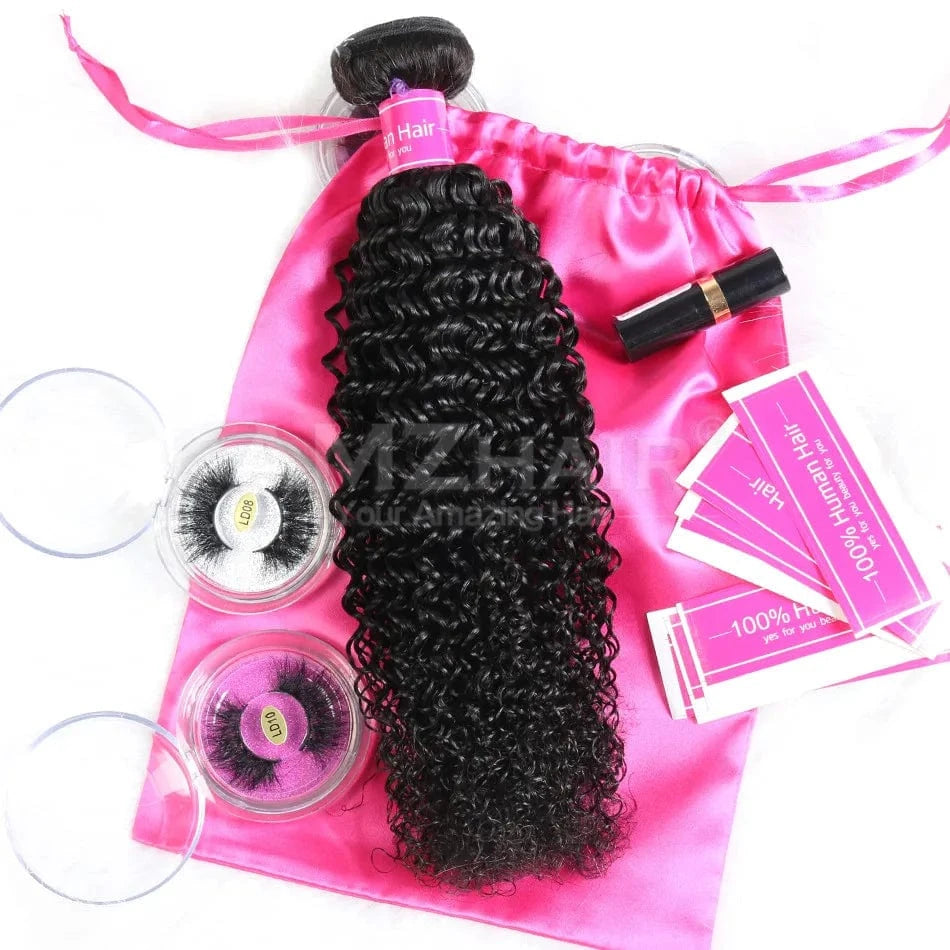 18 Inches / kinky curly Loose Deep Wave Peruvian Hair Bundles Double Weft Human Hair Bundles Cuticle Aligned Virgin Human Hair Bundles Vendor Wholesale